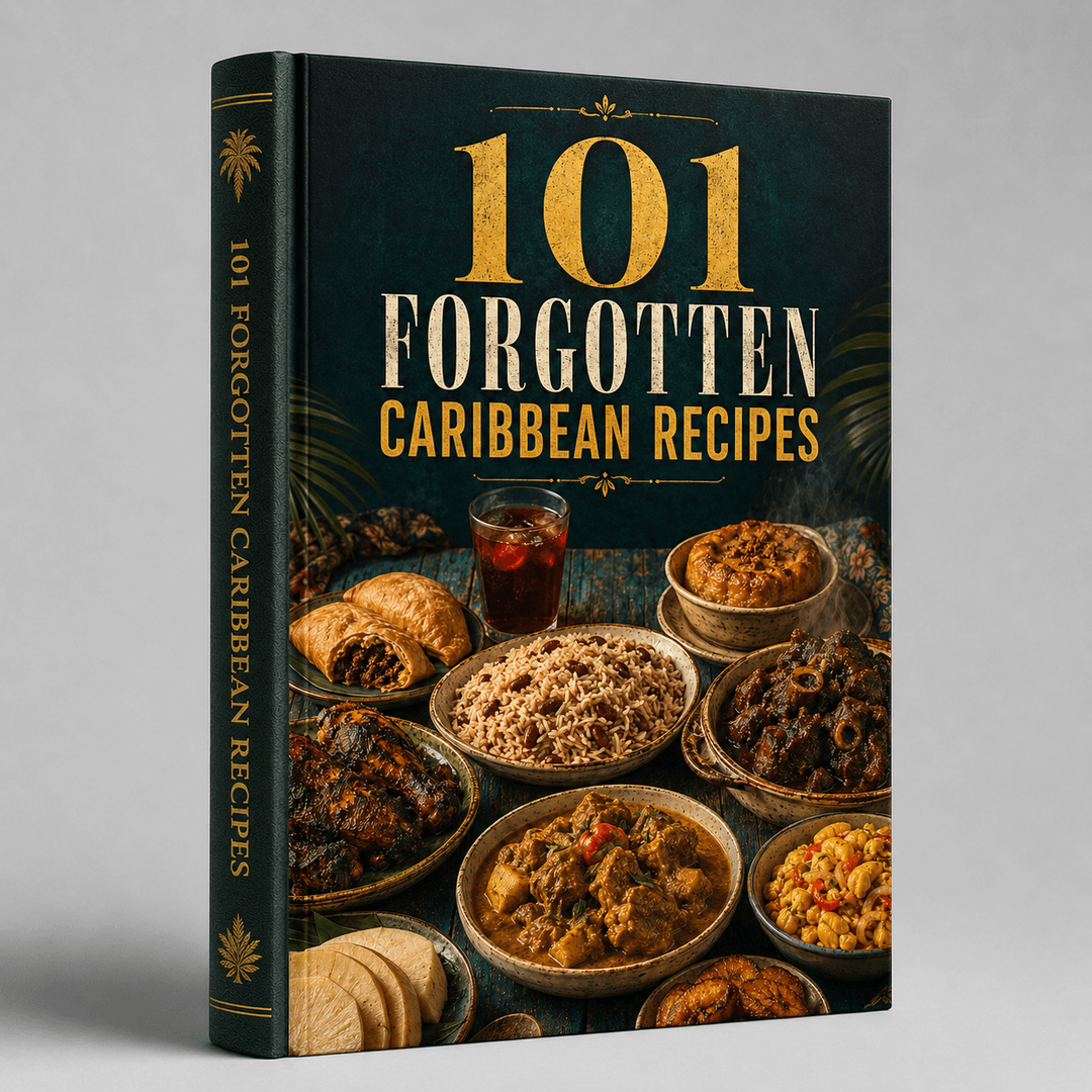 The Forgotten Caribbean Cookbook cover